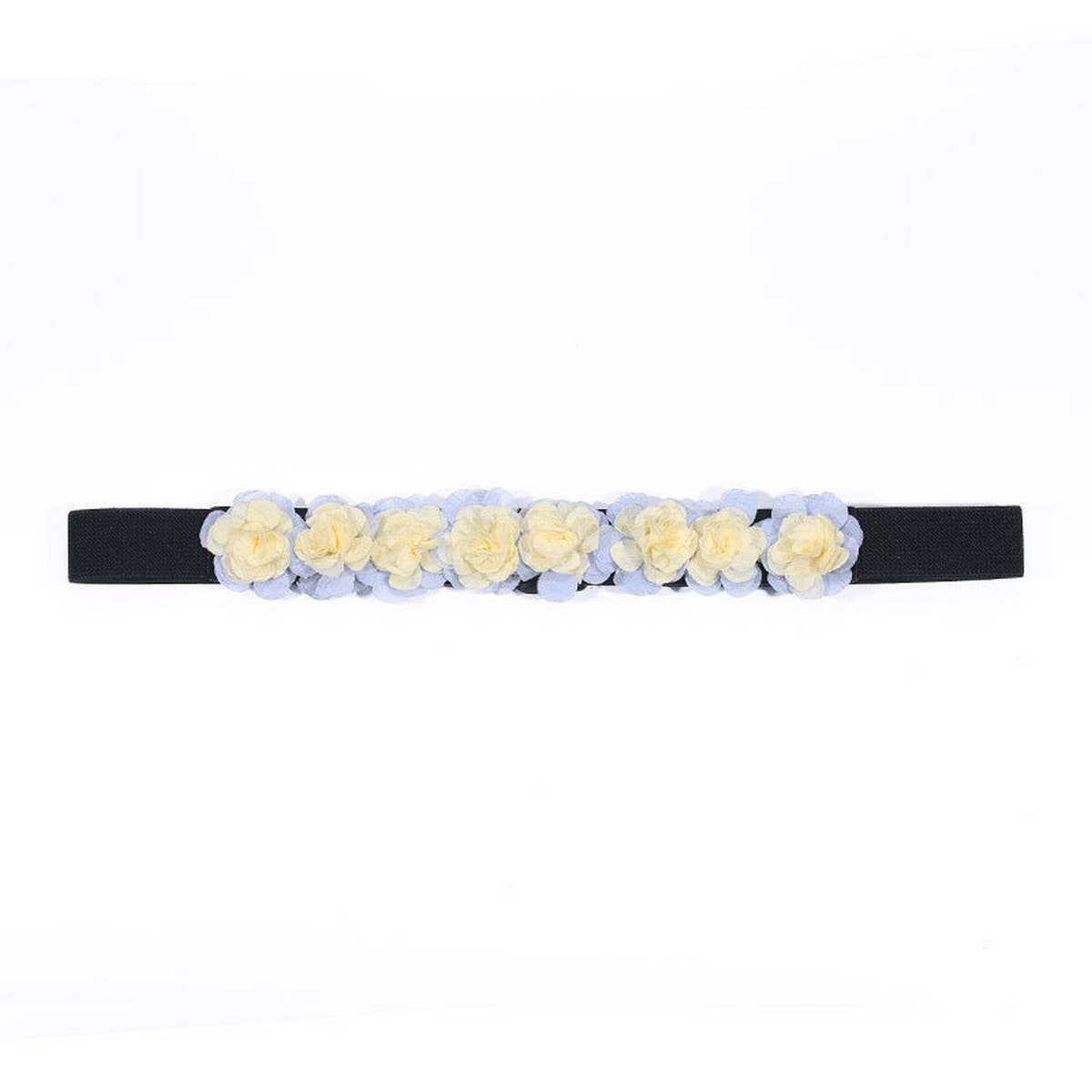 FLORAL ELASTIC WAIST BELT STYLISH CINCHER_CWMM6421