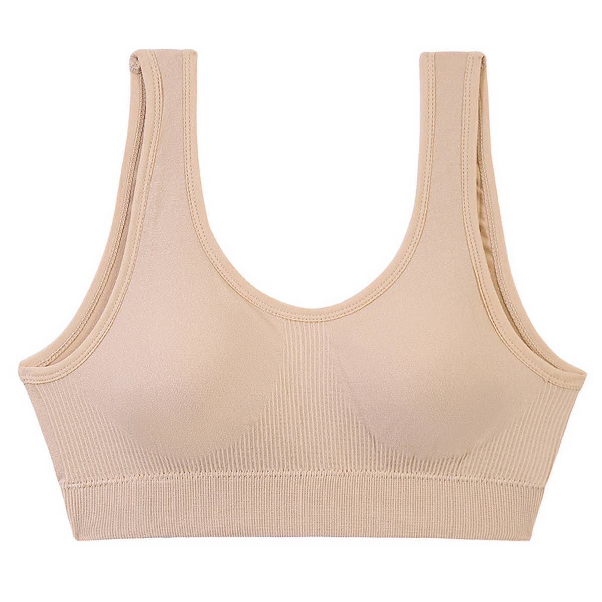 PLUS SIZE ANTI EXPOSURE YOGA SPORTS BRA_CWMU0310