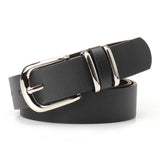 Leopard-Print Double Ring Women'S Belt