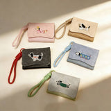 Kawaii Patchwork Mini Trifold Wallet For Girls_Cwab06224