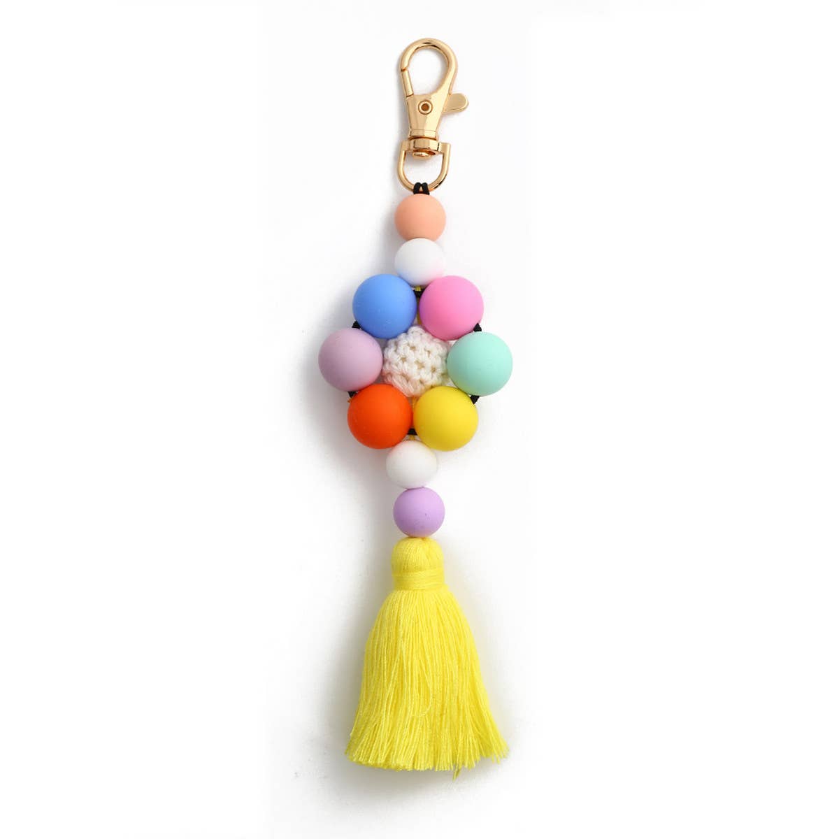 NEW ARRIVAL BEADED PENDANT TASSEL KEYCHAIN_CWMM1308