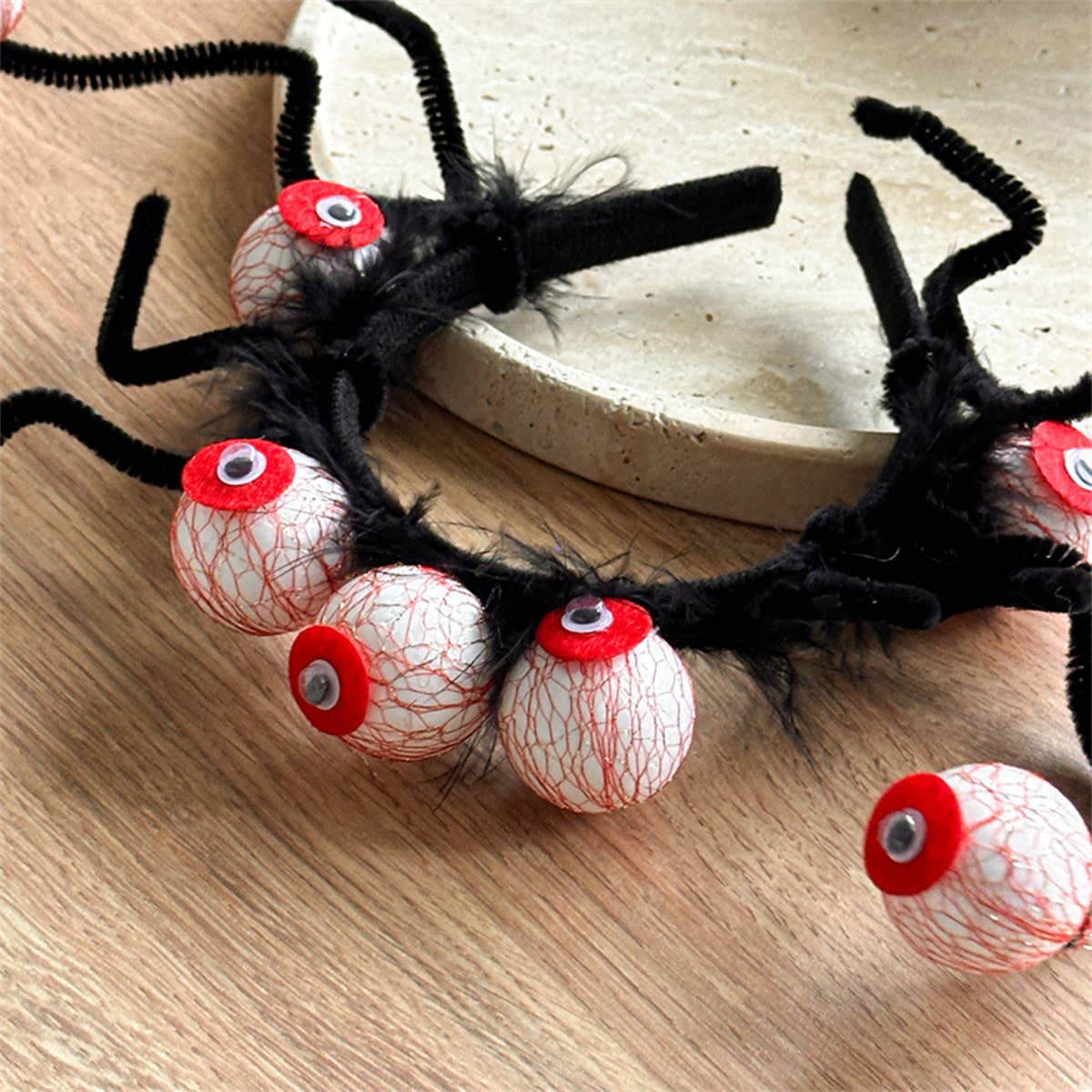 Halloween Spider Headband Cosplay Red Eye Style_Cwaha07549