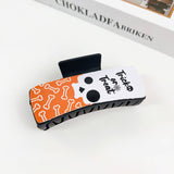 GOTHIC HALLOWEEN CLAW CLIP PUMPKIN GHOST DESIGN_CWAHA1443