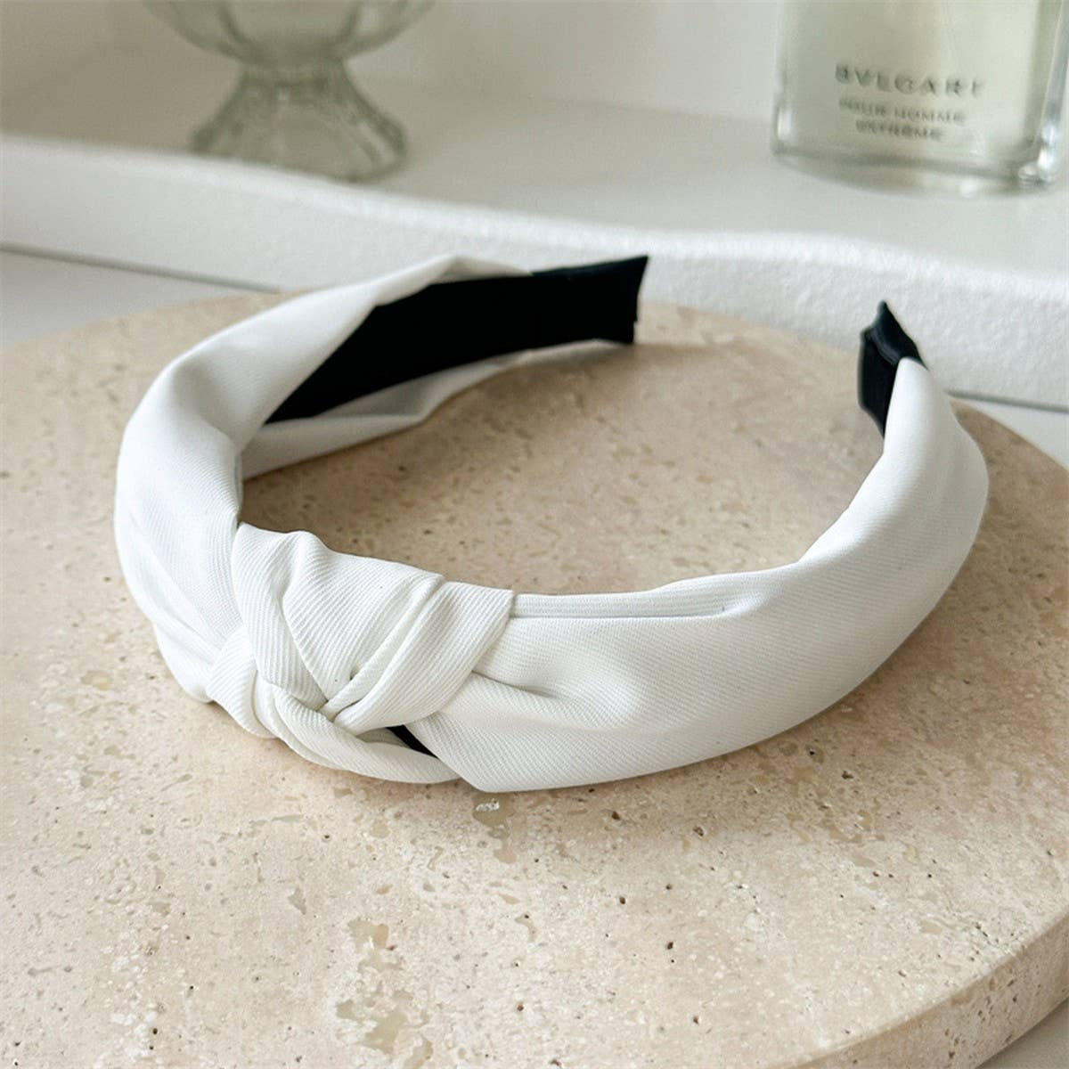 FASHION TOP KNOT FABRIC HEADBAND_CWAHA1376