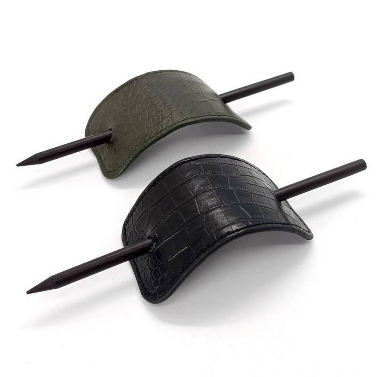 ELEGANT VINTAGE CROC PATTERN HAIR STICK_CWAHA6384