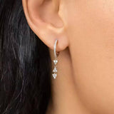 TRIANGLE SET STYLISH GEOMETRIC PERSONALITY EARRINGS_CWAJE190