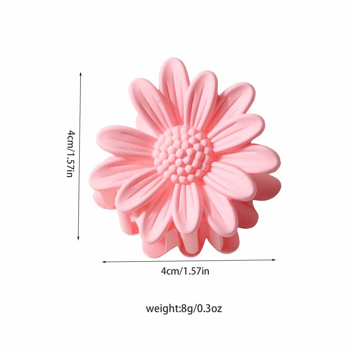 Cwaha07416_Mini Daisy Hair Claw Clip Candy Colors