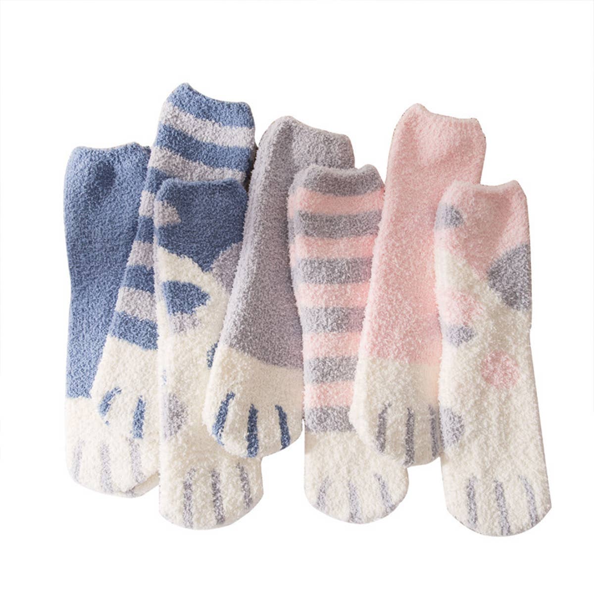 NEW STYLE WARM MID CALF SLEEPING SOCKS_CWMS0967