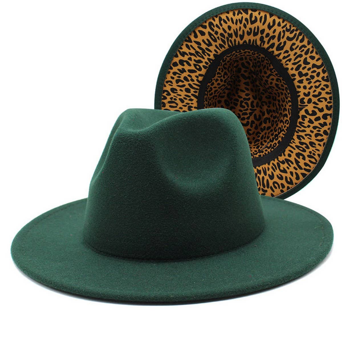 THICKENED DOUBLE SIDED HAT TWO COLOR JAZZ HAT_CWAH2536