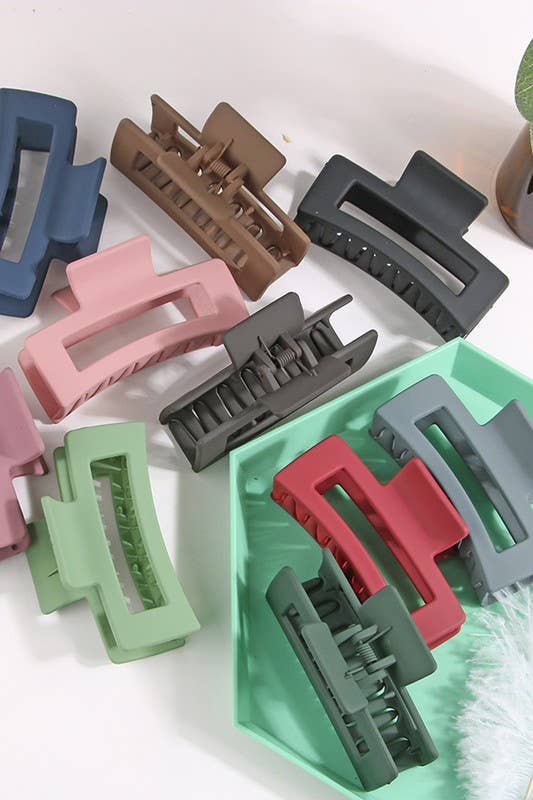 3 35 MINIMALIST RECTANGLE HAIR CLAW CLIP_CWAHA0088