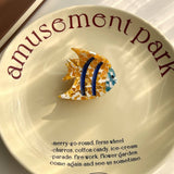 Pink Dolphin Acetate Hair Clip?Ocean Style & Cute_Cwaha5723?