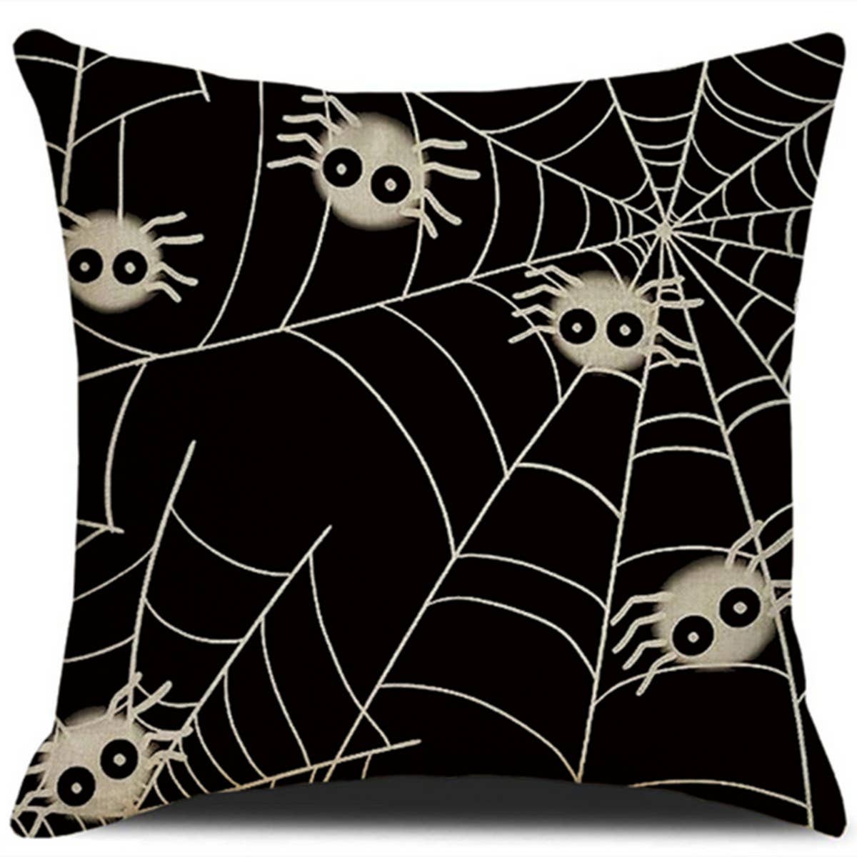 HALLOWEEN CARTOON SPIDER PILLOWCASE_CWMM1336
