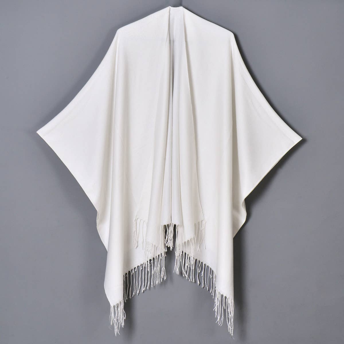 2024 NEW SOLID COLOR TASSEL SPLIT SHAWL_CWASC0962
