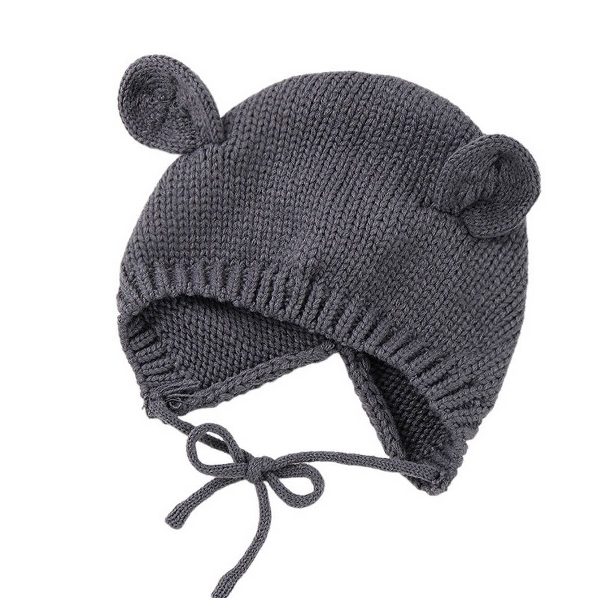 SOLID COLOR KNITTED CHILDRENS WARM WOOLEN HAT_CWAH1746