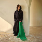 50 WOOL CIRCLE SCARF LONG WOVEN WINTER WRAP_CWASC2307