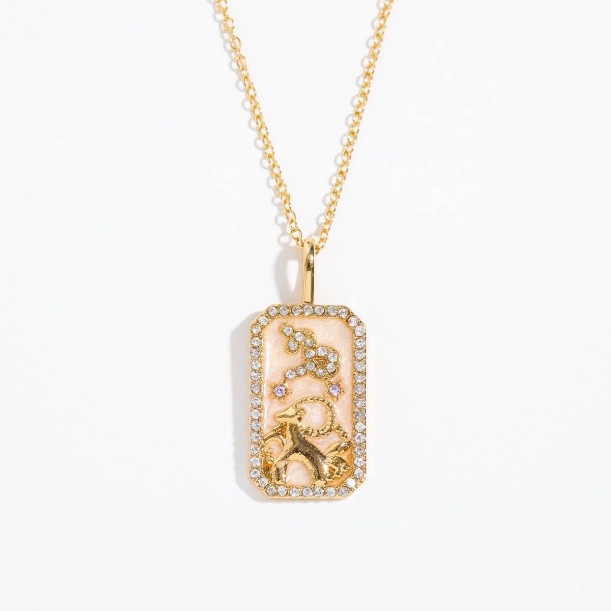 NEW CREATIVE 12 CONSTELLATIONS ZIRCON NECKLACE_CWMM3837