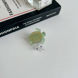 Turtle Series Hair Claw, Chic Animal Ponytail Clip