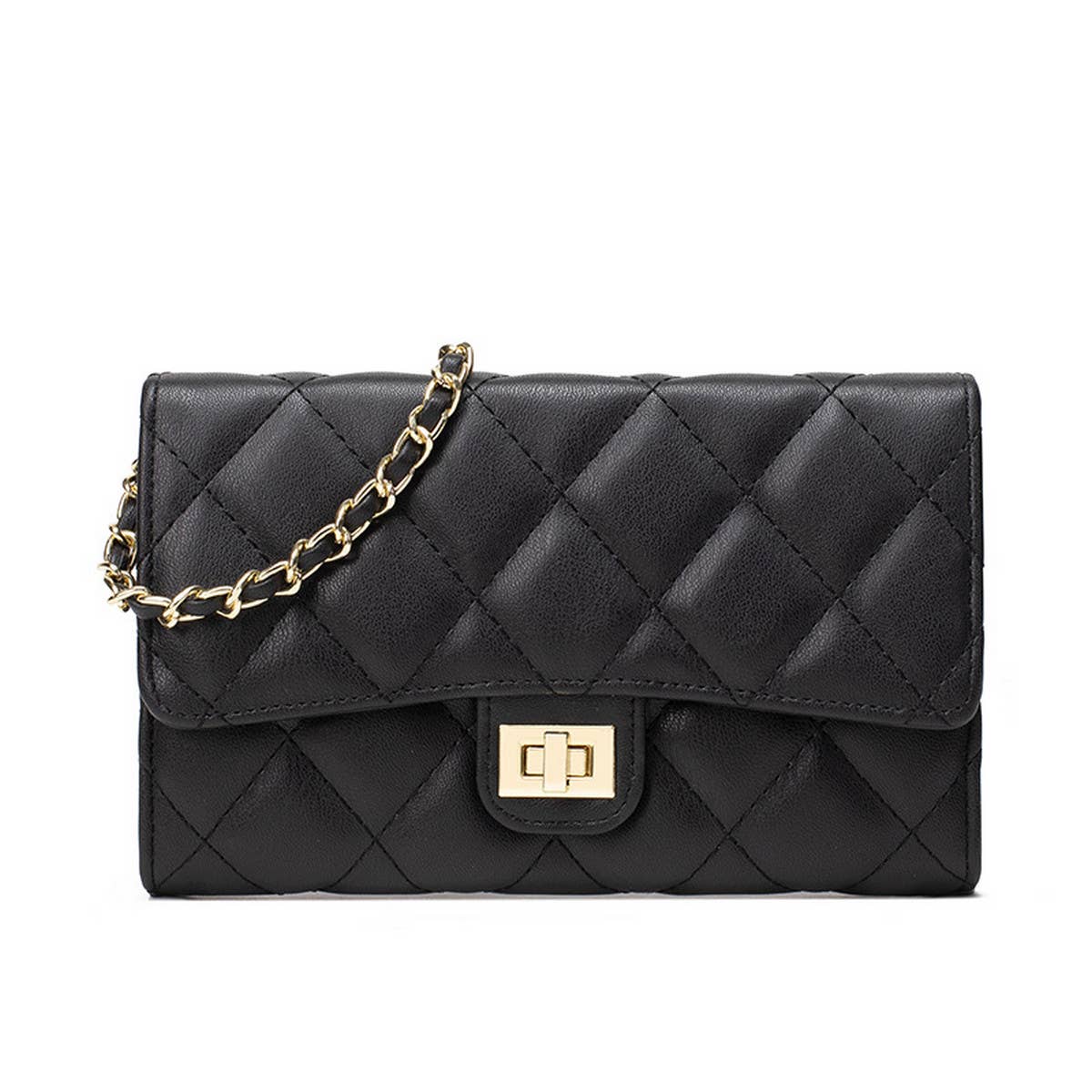 FASHIONABLE DIAMOND CHAIN CROSSBODY BAG_CWAB1635