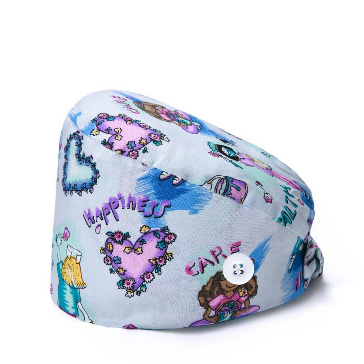 SURGICAL CAP PURE COTTON EMBROIDERED DOCTOR CAP_CWAH3323