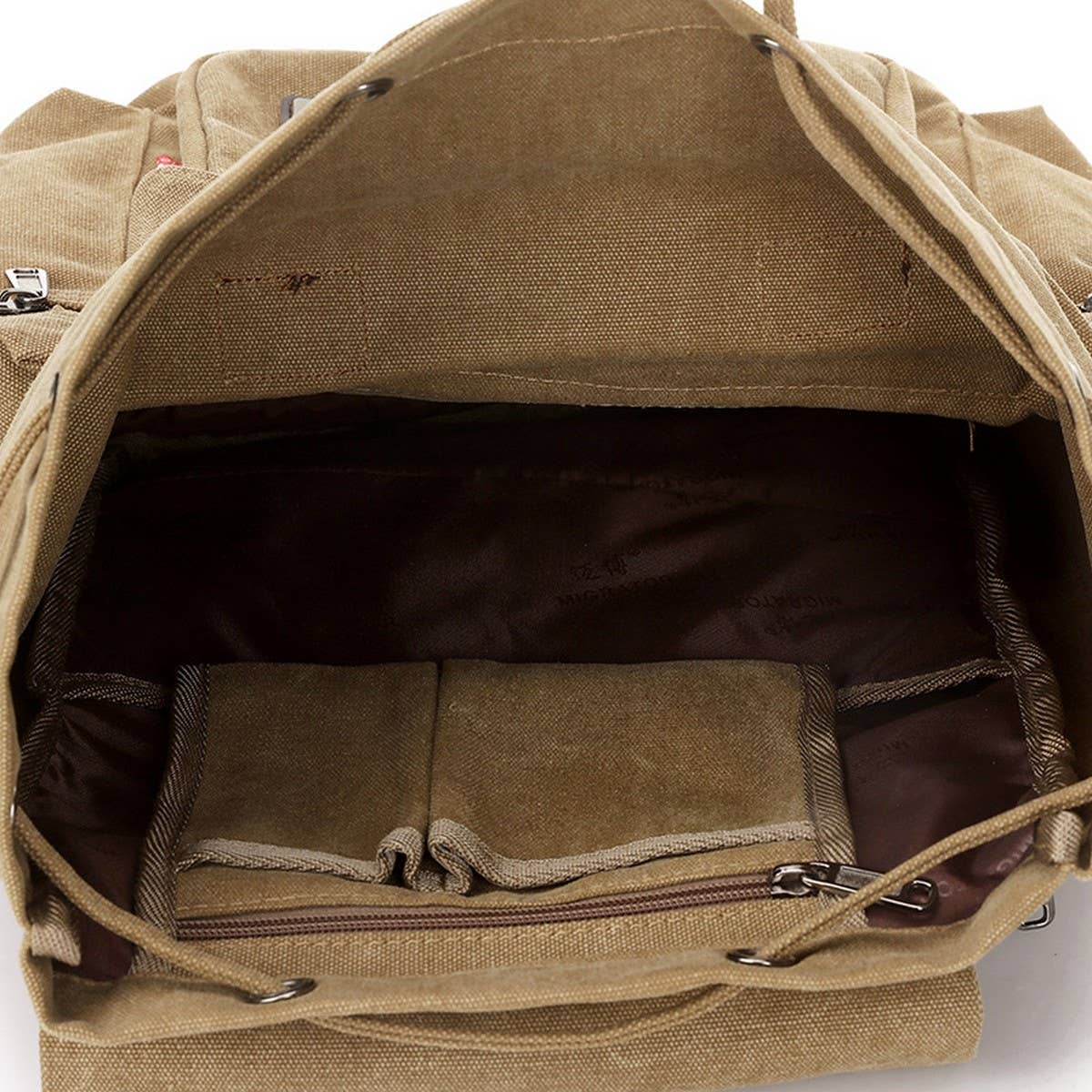 HIGH CAPACITY BACK TO SCHOOL CANVAS BACKPACK_CWAB2207