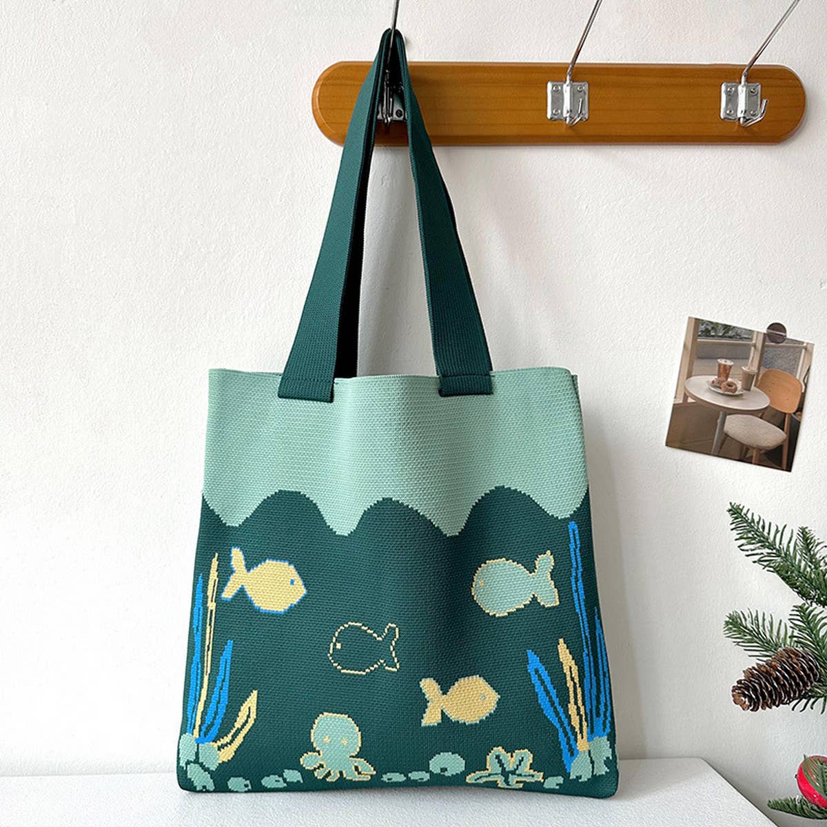 Ocean Octopus Cartoo Cute Handbag_Cwab3229