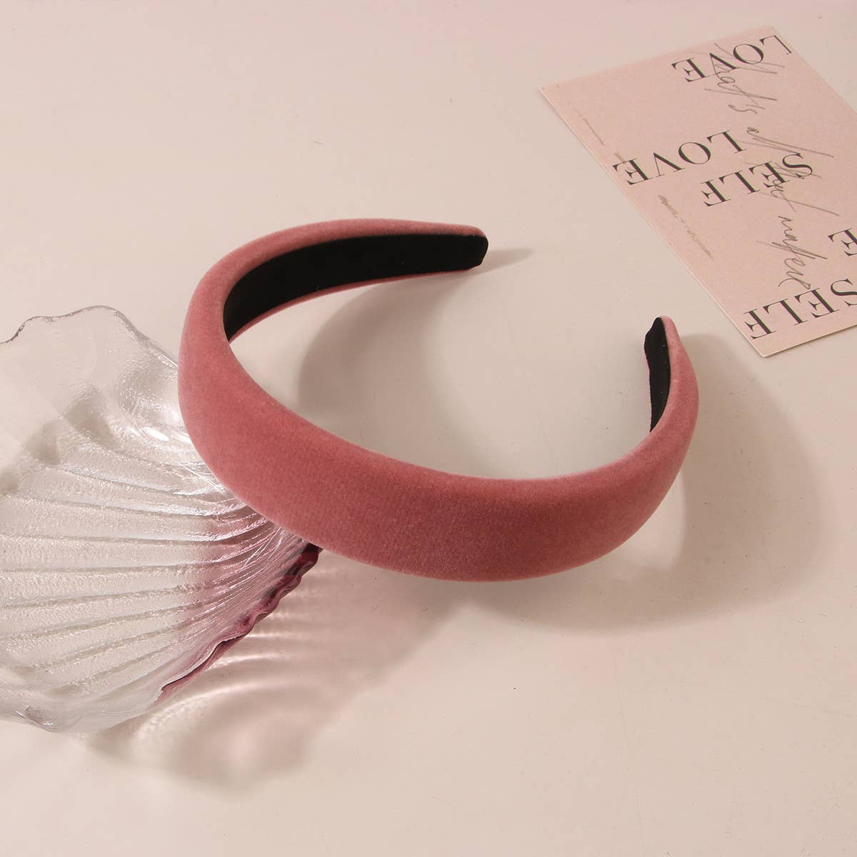 RETRO SOLID COLOR HEADBAND FASHION HEADBAND_CWAHA0487