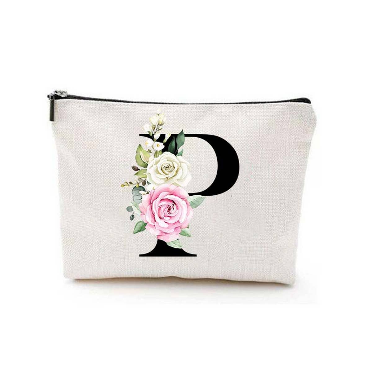 SIMPLE DOUBLE SIDED PRINTED ZIPPER COSMETIC BAG_CWAB2251