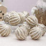 8/12Cm Painted Foam Xmas Ball Ornament Set_Cwmm9964