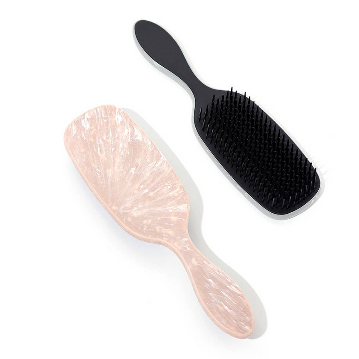 NEW HANDLE MASSAGE SCALP HAIR SMOOTHING COMB_CWAHA1869