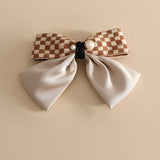 NEW KNITTED HIGH GRADE BOW HAIRPIN_CWAHA1805