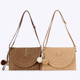 HIGH END SIMPLE VERSATILE HAND WOVEN BAG_CWAB4693