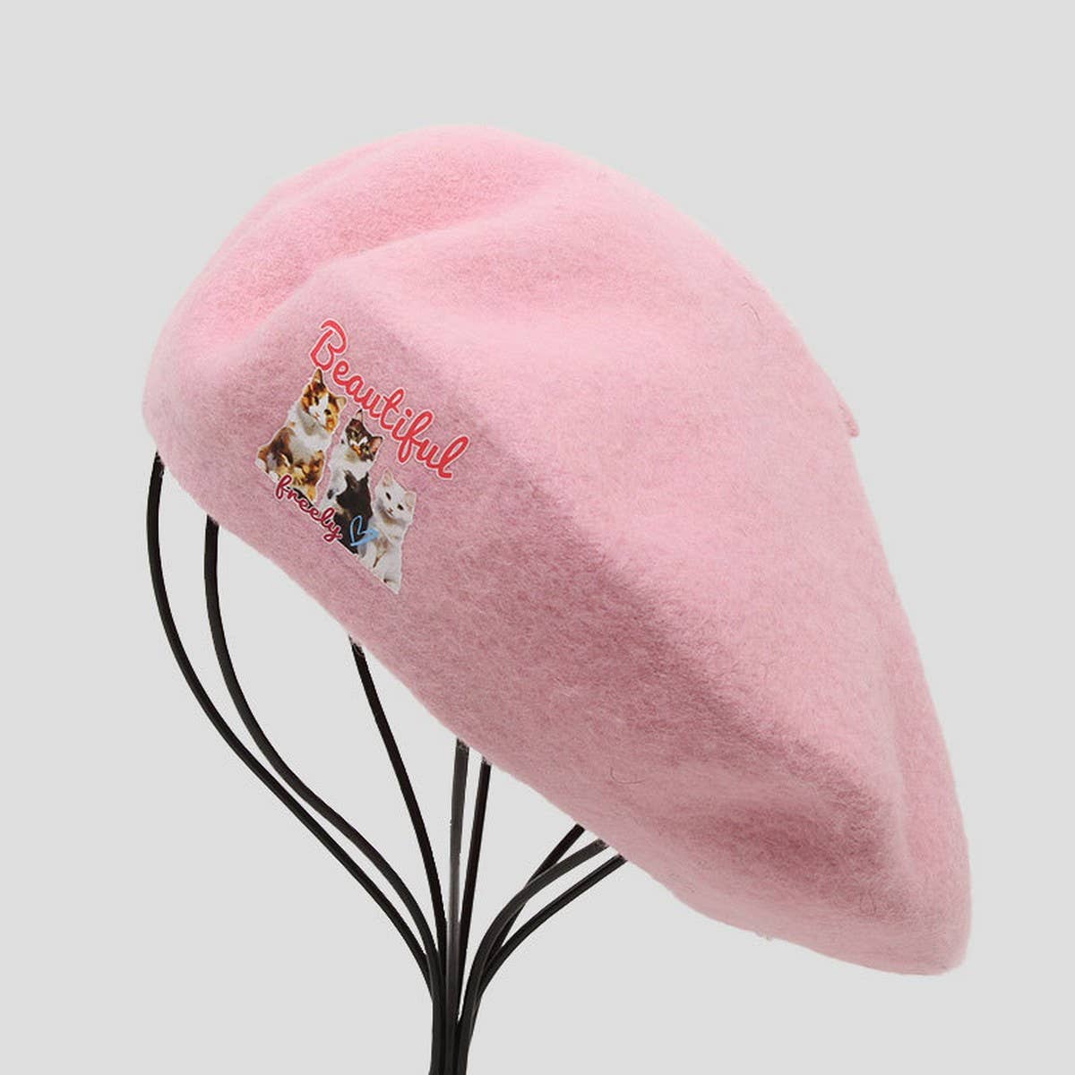 CUTE CARTOON ANIMAL PATTERN BERET_CWAH1925