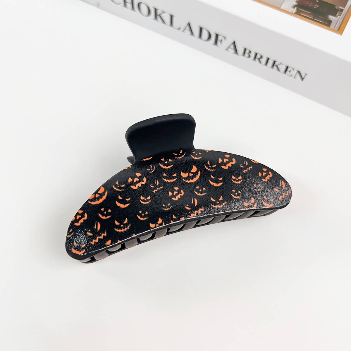 GOTHIC HALLOWEEN CLAW CLIP PUMPKIN GHOST DESIGN_CWAHA1443
