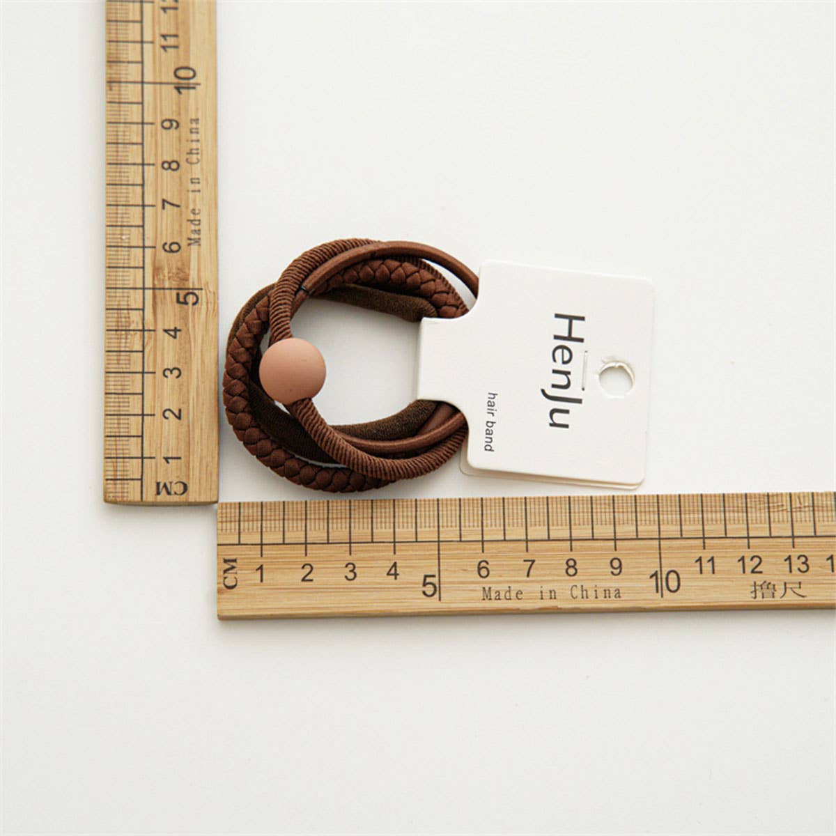 4PCS SET BALL SIMPLE HAIR TIES_CWAHA0333