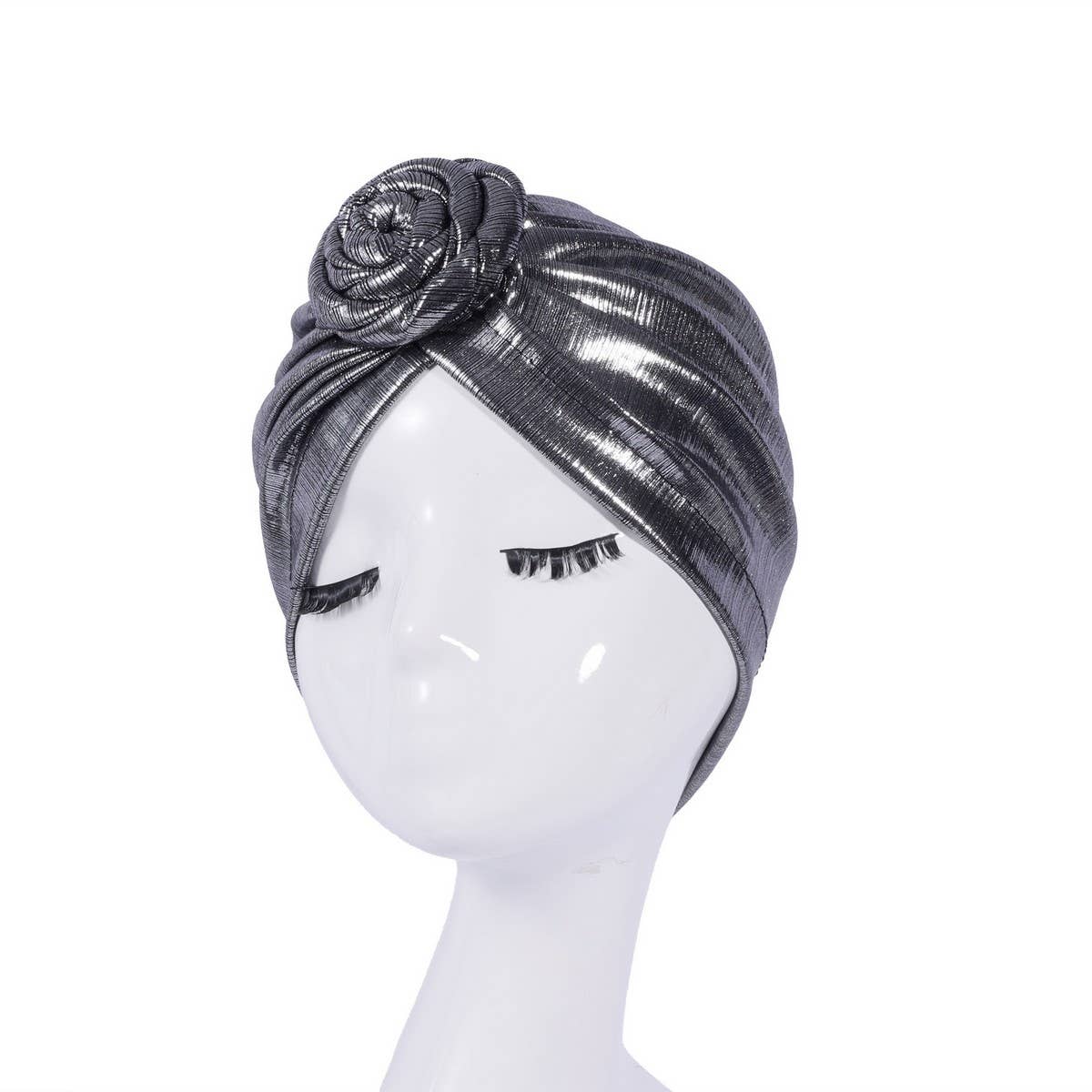 CLASSIC HOT GOLD FLORAL ETHNIC HEADSCARF_CWASC2452