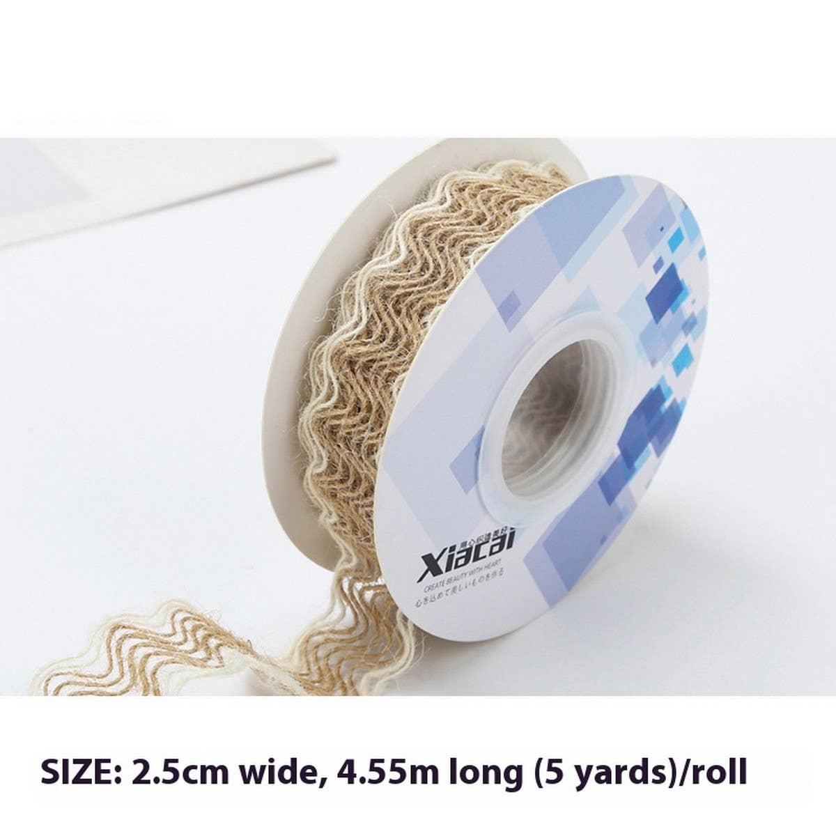 HEMP ROPE LACE DIY FABRIC DECORATIVE RIBBON_CWMM5751