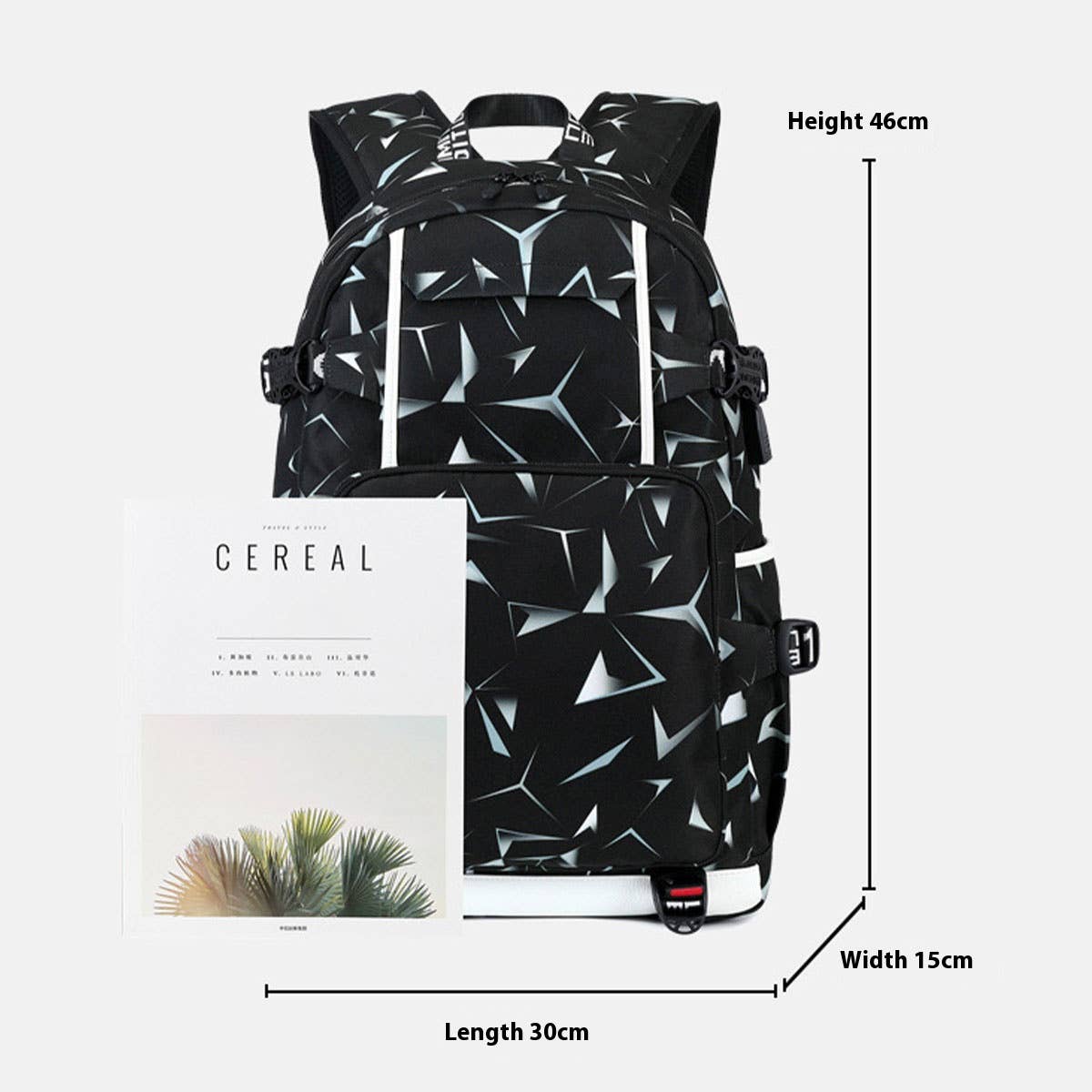 PRINTED BACKPACKS FOR SCHOOL WATER RESISTANT_CWAB5457