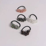 CRYSTAL HAIR BAND ELASTIC HIGH STRENGTH HAIR TIE_CWAHA6871