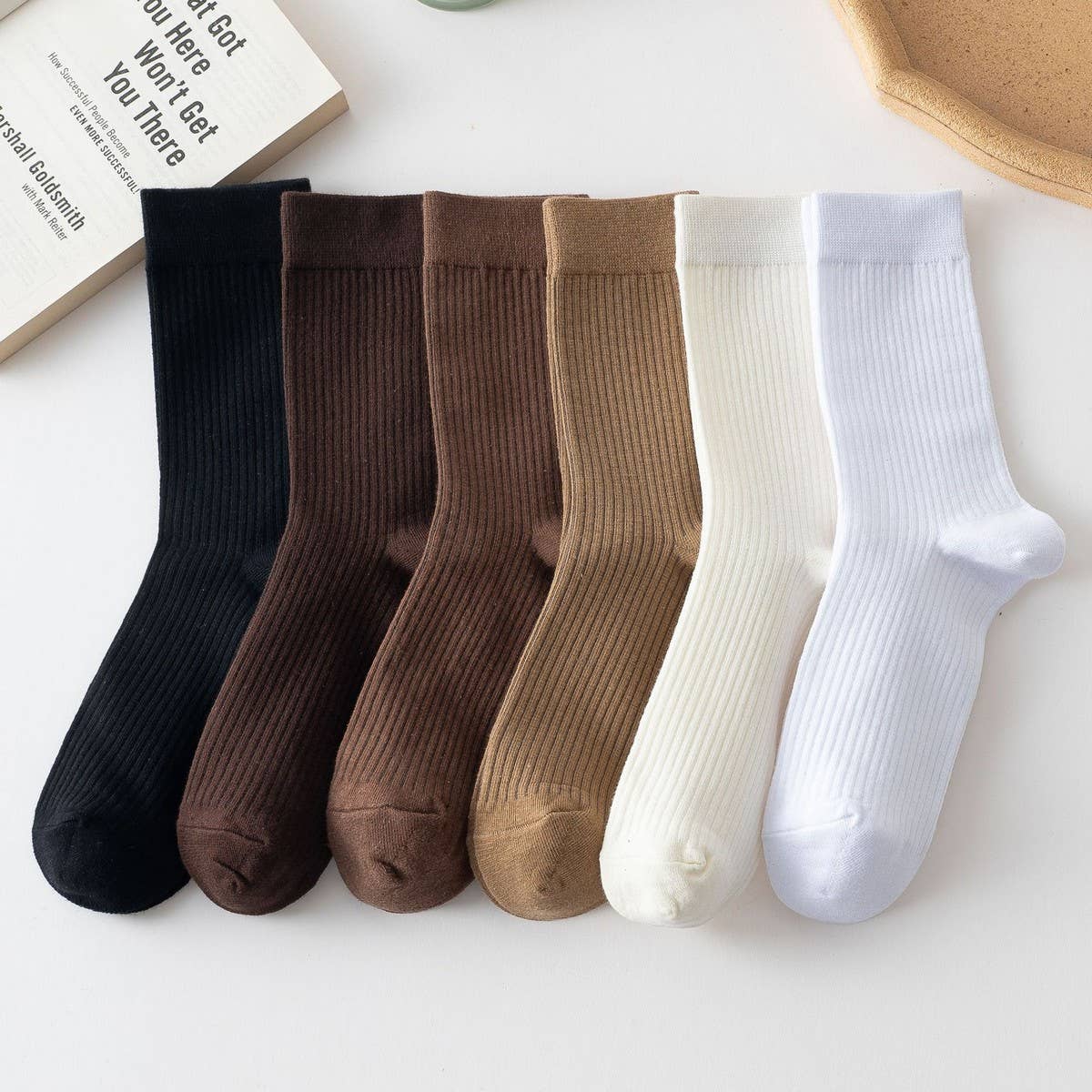 AUTUMN AND WINTER NEW ARRIVALS MID CALF SOCKS_CWMS0898