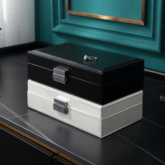 SOLID COLOR JEWELRY RING EARRING JEWELRY BOX_CWMM1682
