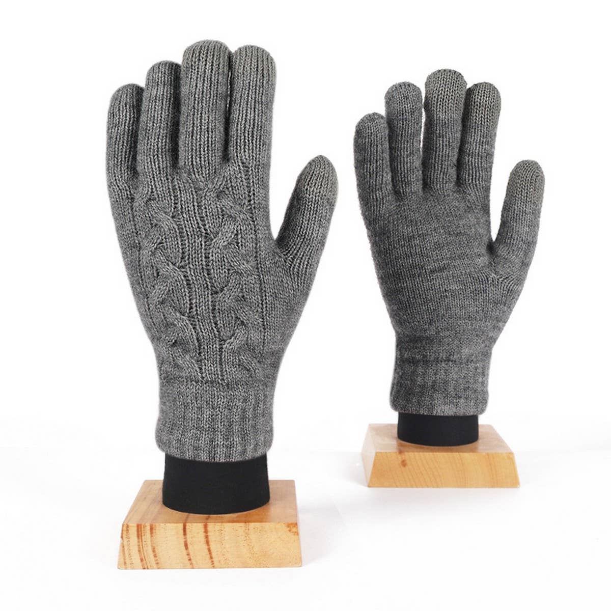 Winter Womens Warm Touch Screen Knitted Gloves_Cwmm2880