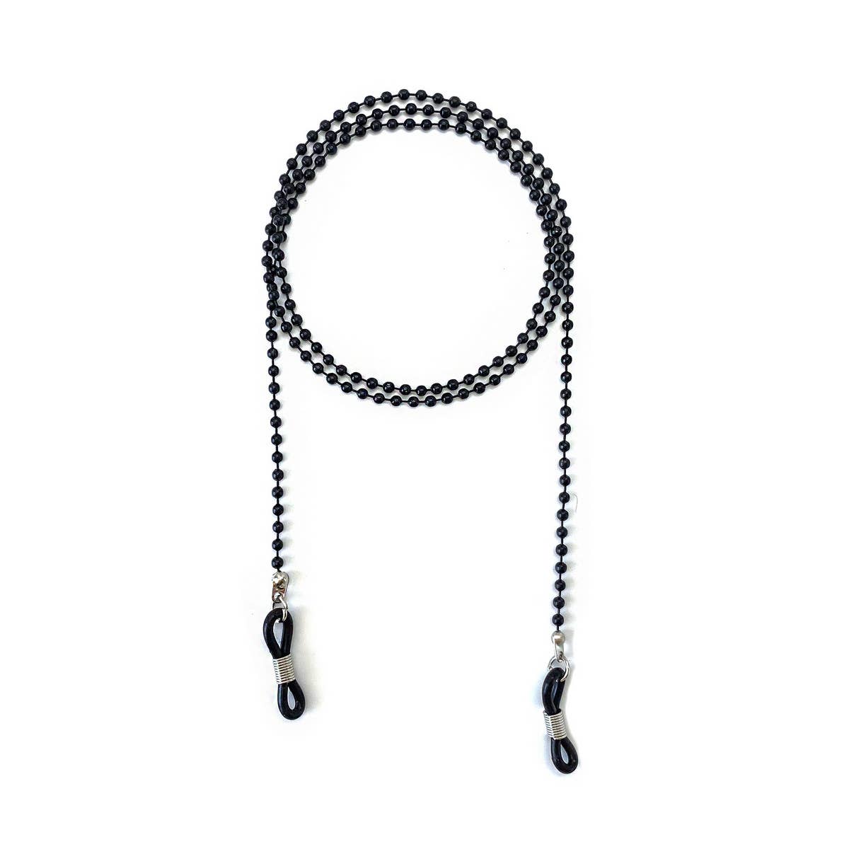 SOFT CHAIN COLORFUL WAVE BEADS GLASSES LANYARD_CWMM1160