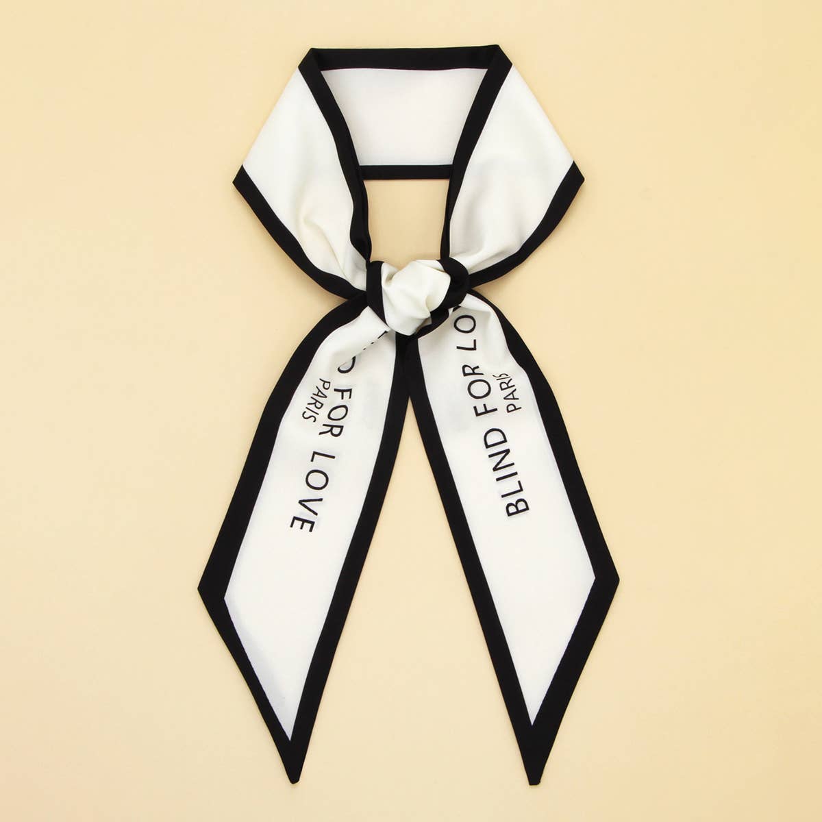 ELEGANT FLORAL SCARF HAIR RIBBON BAG ACCESSORY_CWASC0073