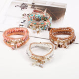 BOHEMIAN CRYSTAL PENDANT STRETCH BRACELET_CWAJE2222