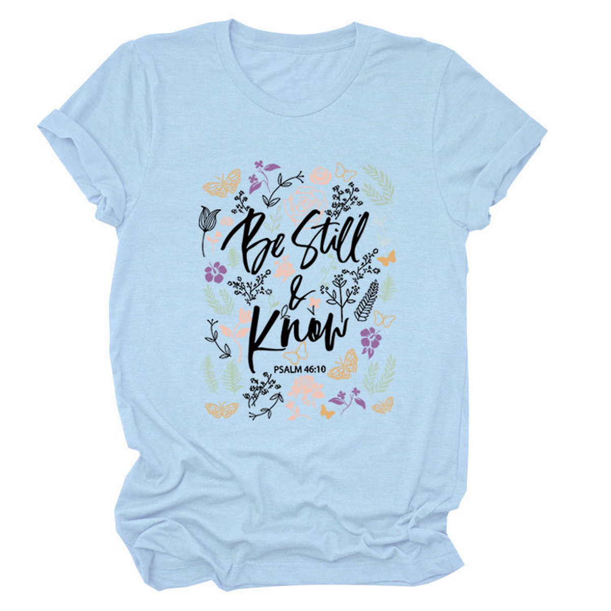 Womens Faith Tee, Be Still And Know_Cwtts1480