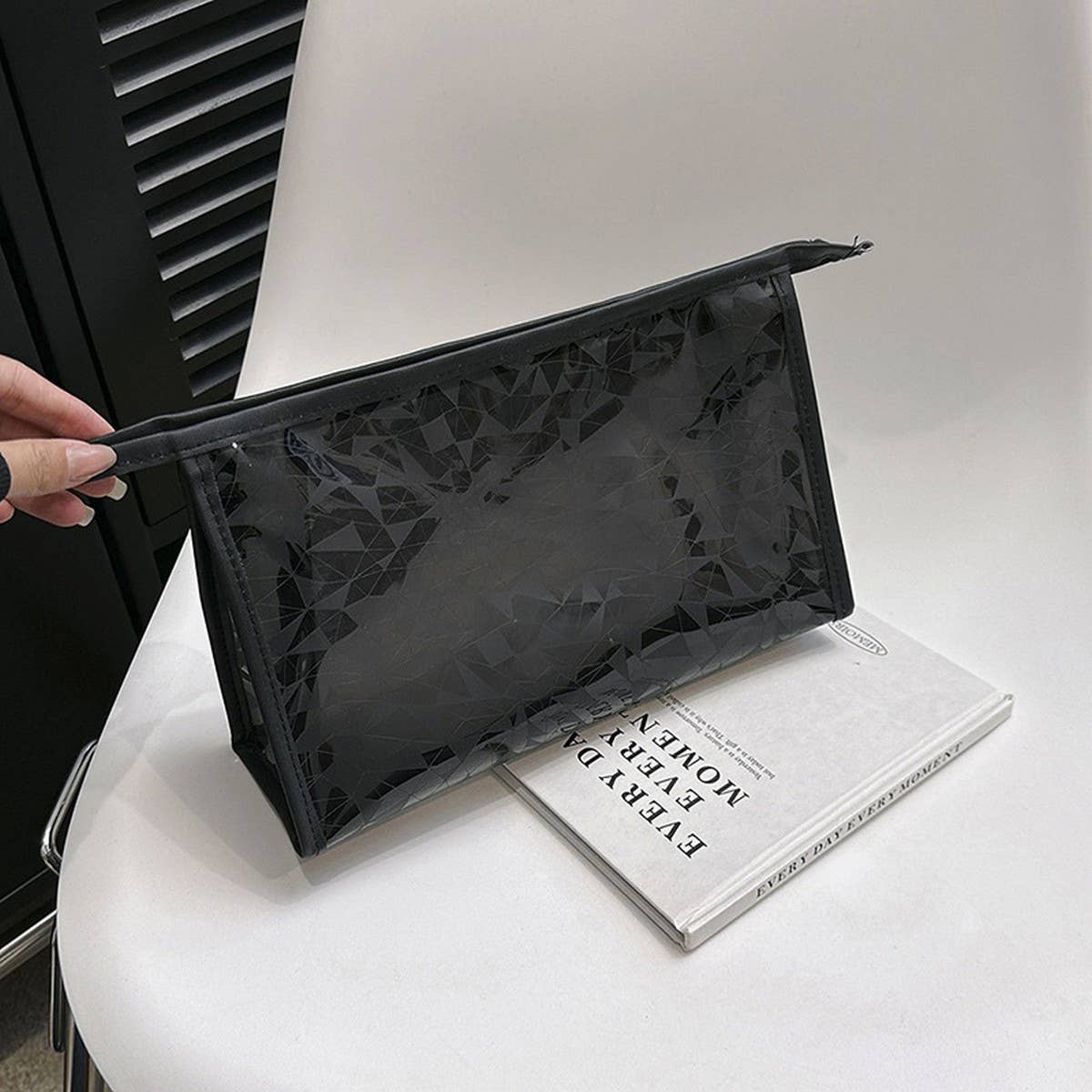 New Pvc Transparent Portable Cosmetic Bag_Cwab4443