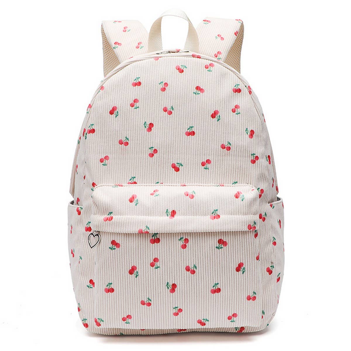CORDUROY FLORAL BACKPACKS FOR SCHOOL GIRLS LARGE_CWAB5386