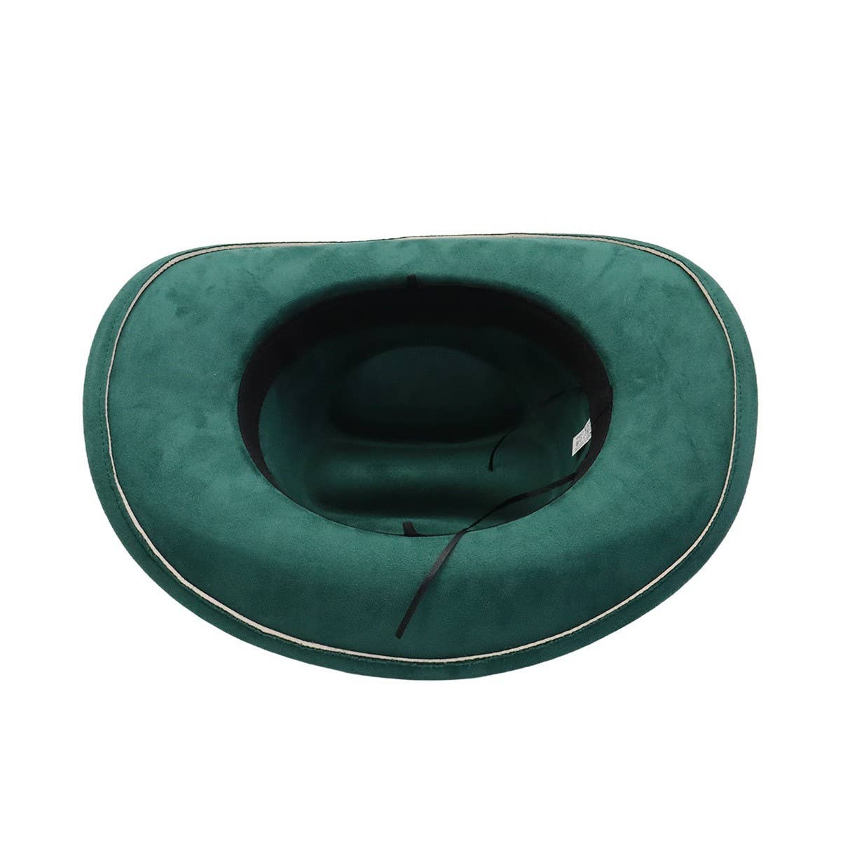 Western Ethnic Suede Cowboy Fedora For Men Women_Cwah04423