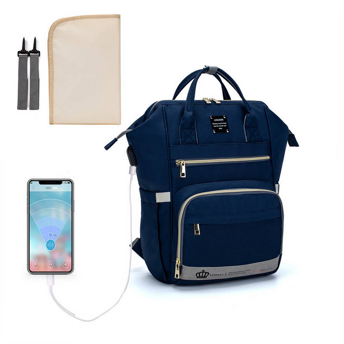 2024 NEW STYLE BACKPACK MOTHER AND BABY BAG_CWAB2231