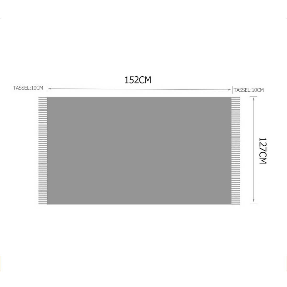 FRINGED SOFT AND WARM KNITTED BLANKET_CWMM0201